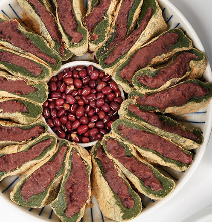 [고국배송]청년떡방 저당앙금 콩쑥개떡 1.8kg(30개)