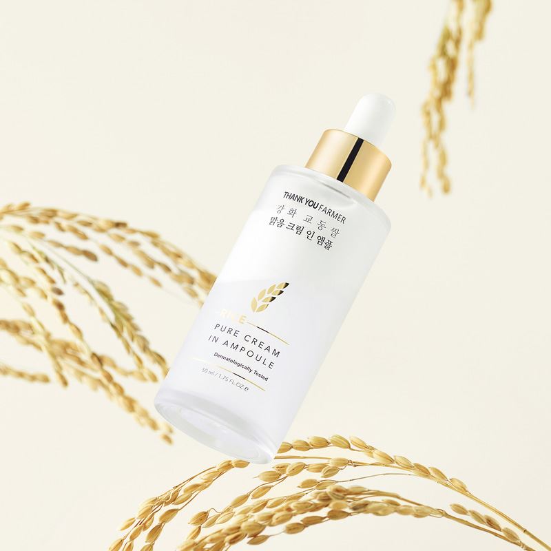 [땡큐파머] 강화 교동쌀 맑음 크림 인 앰플 50ml