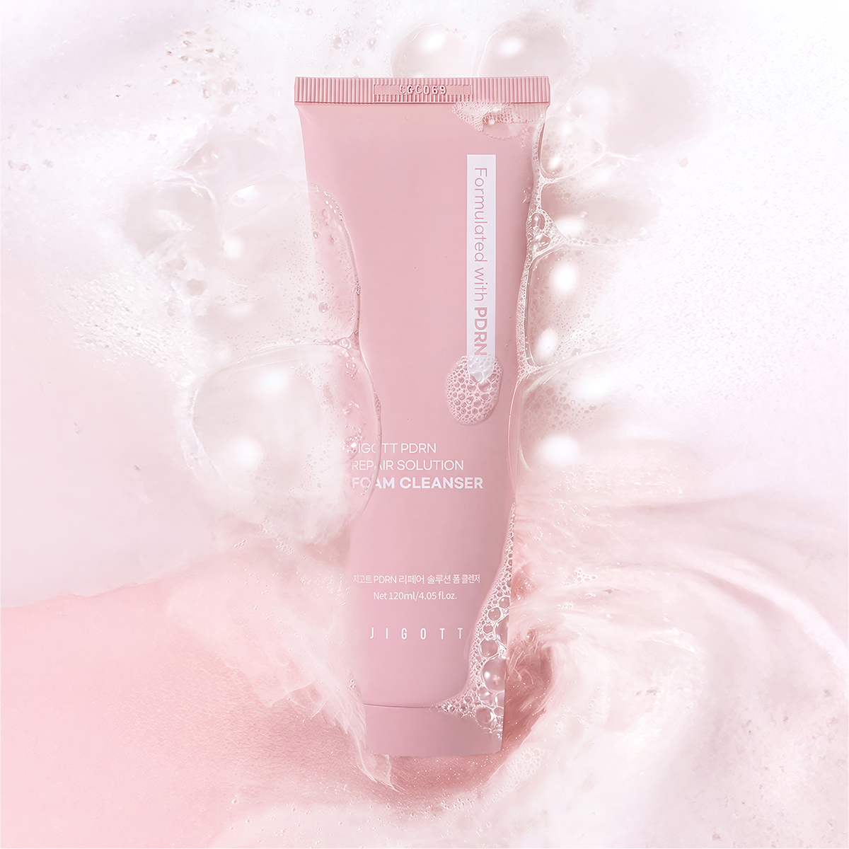 [지고트] PDRN 리페어 솔루션 폼 클렌저 120ml